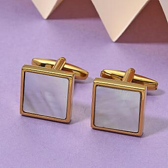 https://tjcuk.sirv.com/Products/81/8/8182895/White-Shell-Pearl-CuffLink-in-Yellow-Gold-Plated_8182895_1.jpg?w=342&h=342
