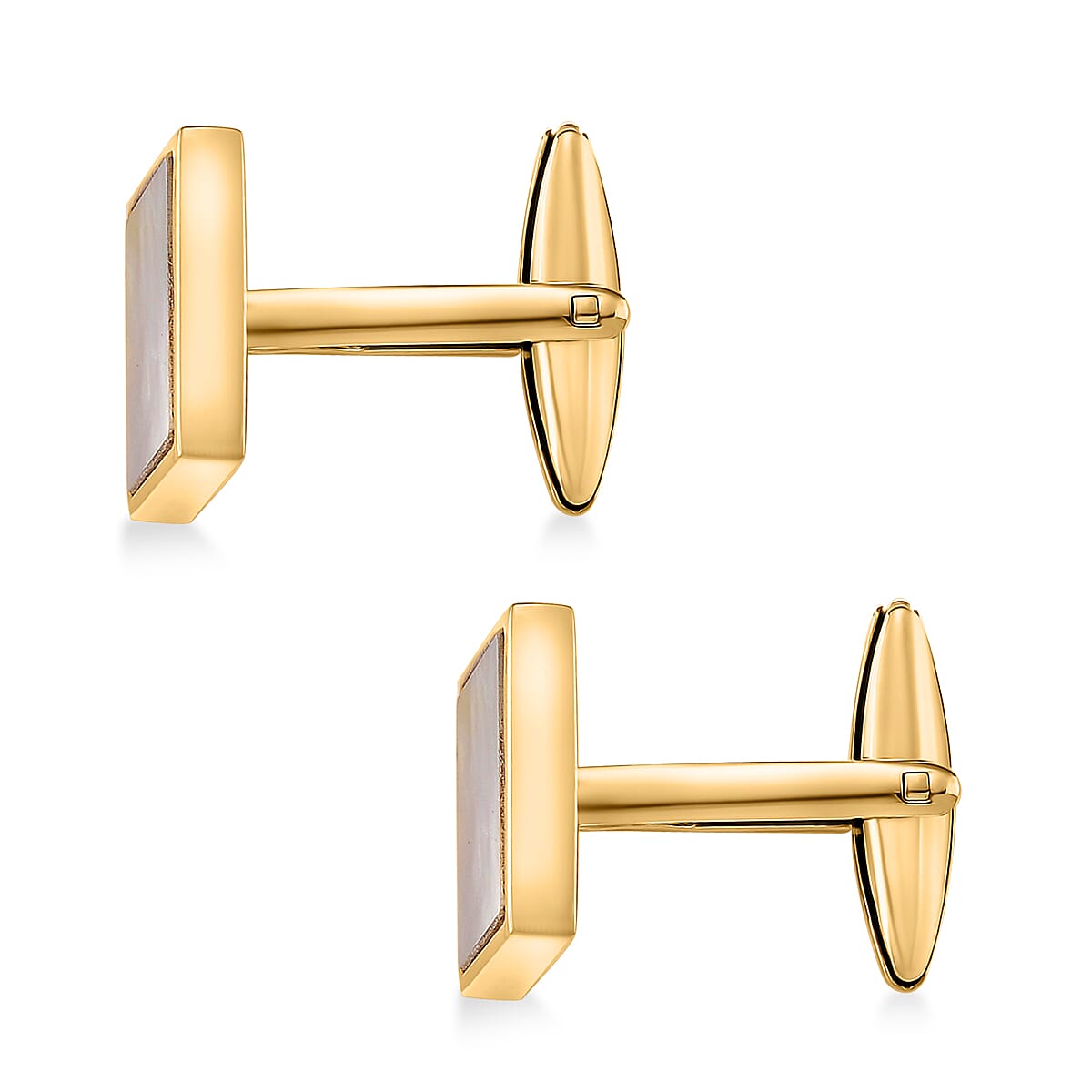 One Time Deal- White Shell Pearl CuffLink