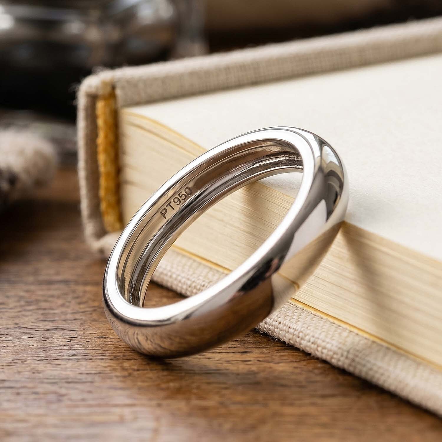 Rhapsody 950 Platinum Ring, Platinum Wt. 5.00 Gms.