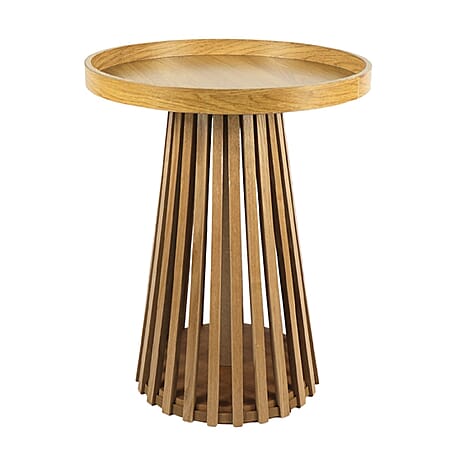 Wooden Coffee - Side Table - Brown