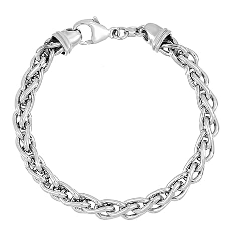 La Bella Fine Italian Jewellery - Sterling Silver Chain (Size - 20) with Lobster Clasp, Silver Wt. 33.70 Gms