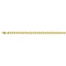 Italian Made - 4.6MM Cable Chain Necklace in Gold Overlay Sterling Silver with Lobster Clasp 20 Inches