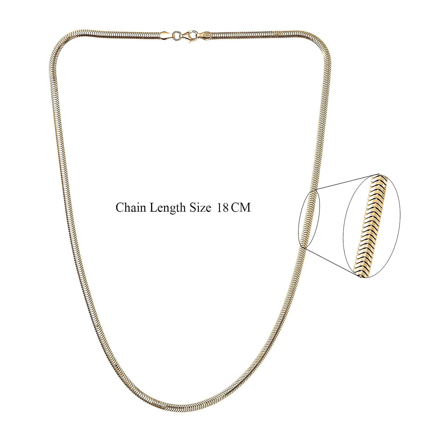Maestro Collection Gold Overlay Sterling Silver Necklace (Size - 20) Maestro Collection Gold Overlay Sterling Silver Necklace (Size - 20)