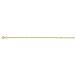 Vicenza Collection Rhodium Overlay Sterling Silver 1.5MM Round Snake Chain (Size - 20) with Lobster Clasp