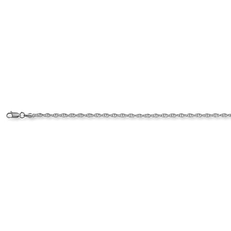 Sterling Silver 2.9MM Trama Ovale Necklace (Size - 20) with Lobster Clasp