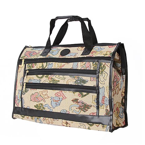 Valentino PU Shopper Bag (Size 14x45x32 cm) - Black