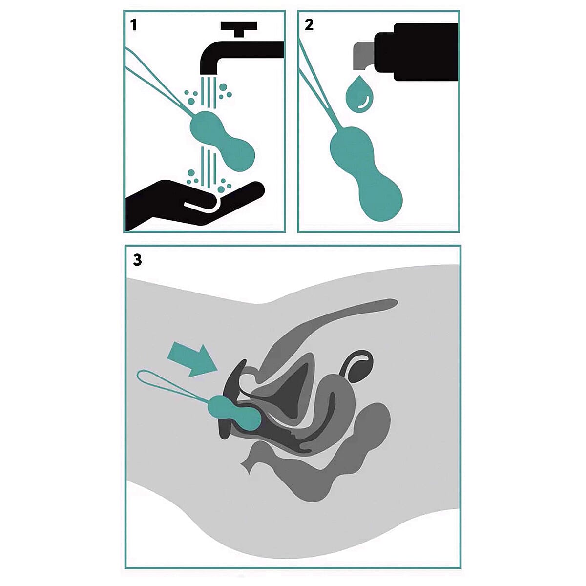 Lovehoney Health Silicone Kegel Toning Set (3 Piece)