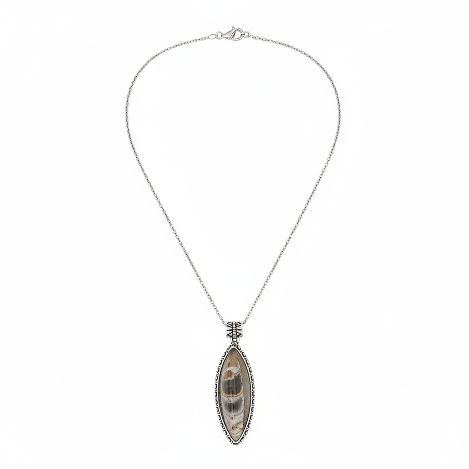 Tucson Finds - Orthoceras Pendant 34.50 Ct.