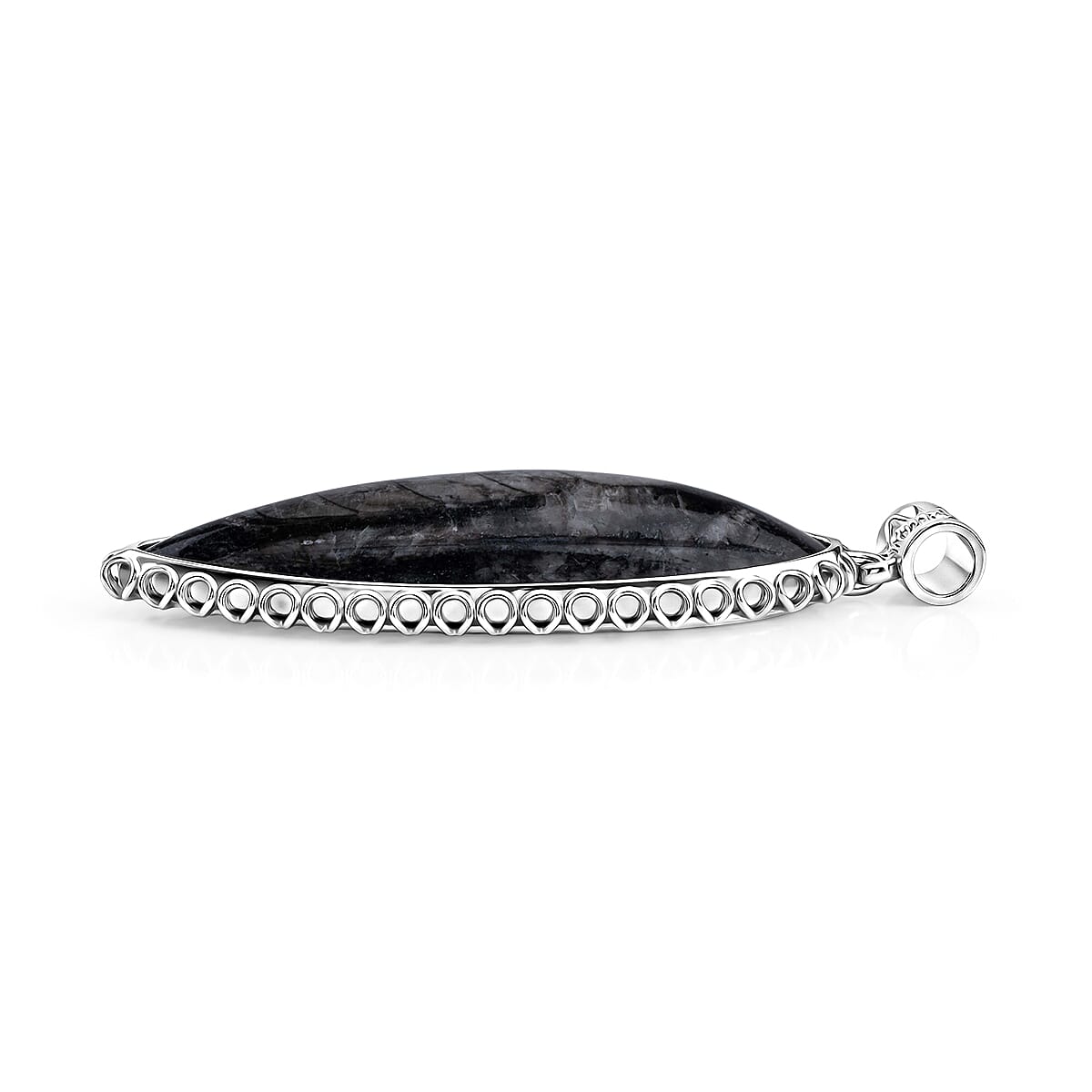 The Artefact Collection - Orthoceras Fossil Pendant 59.00 Ct.