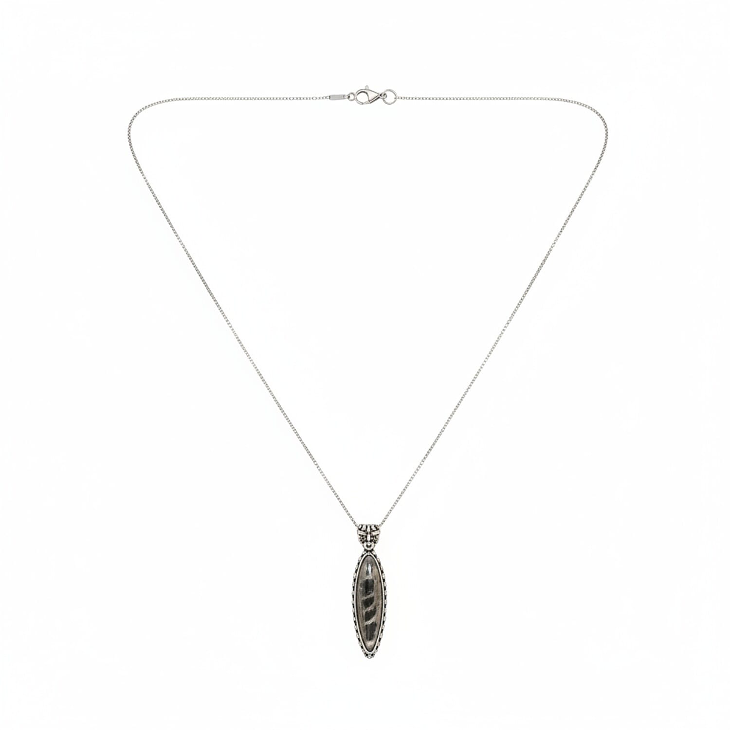 The Artefact Collection - Orthoceras Pendant 34.50 Ct.