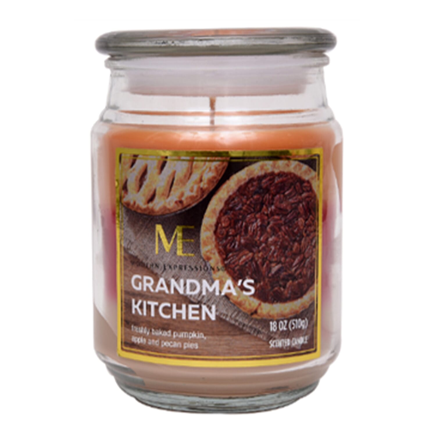 Grandmas Kitchen Scented Candle Jar (510G) Upto 100 Hour Burn Time