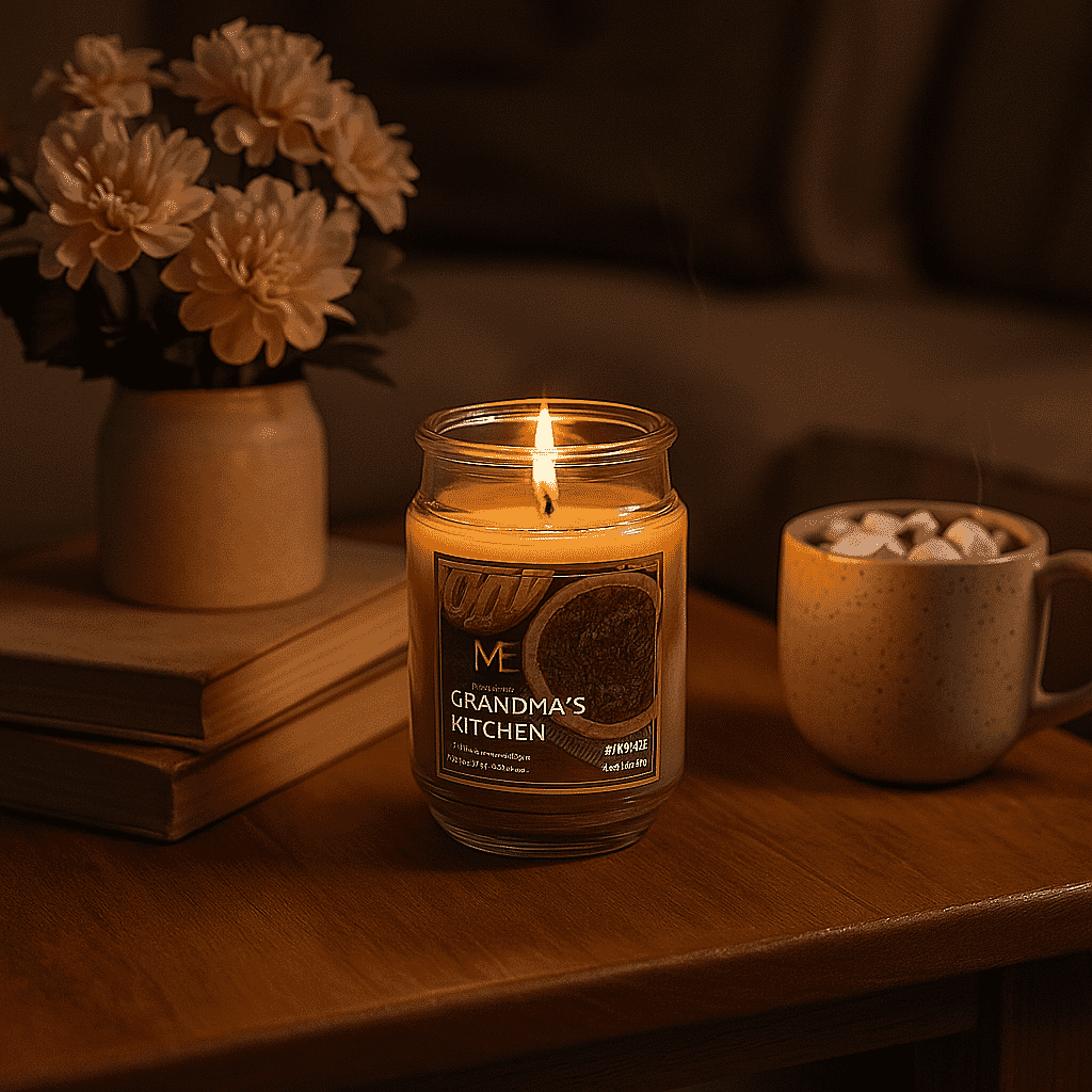 Grandmas Kitchen Scented Candle Jar (510G) Upto 100 Hour Burn Time