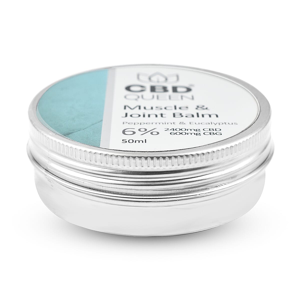CBD Queen- Muscle & Joint balm 6% - 50ml with FREE Body Oil Roll On