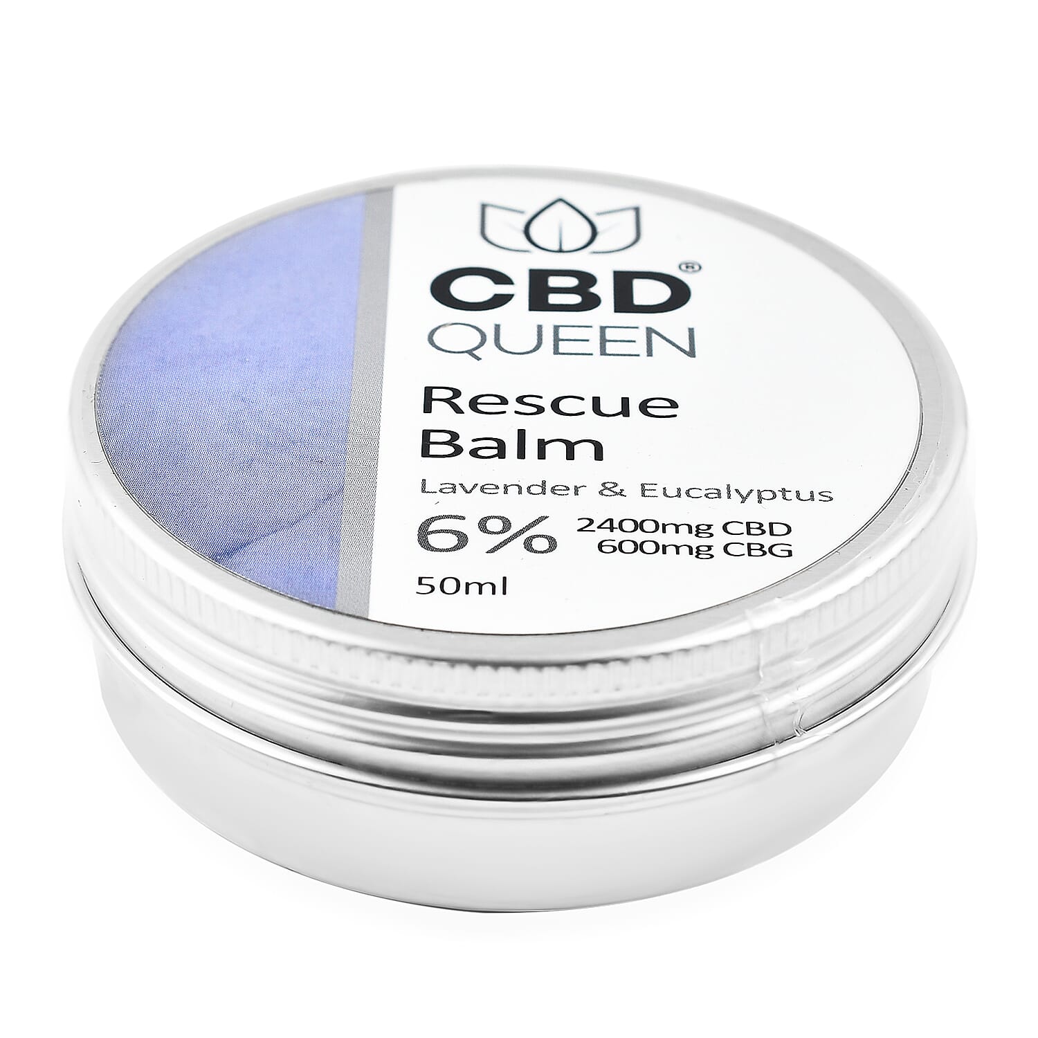 CBD Queen- Rescue Balm 6% - 50ml with FREE Body Oil Roll On CBD Queen- Rescue Balm 6% - 50ml with FREE Body Oil Roll On