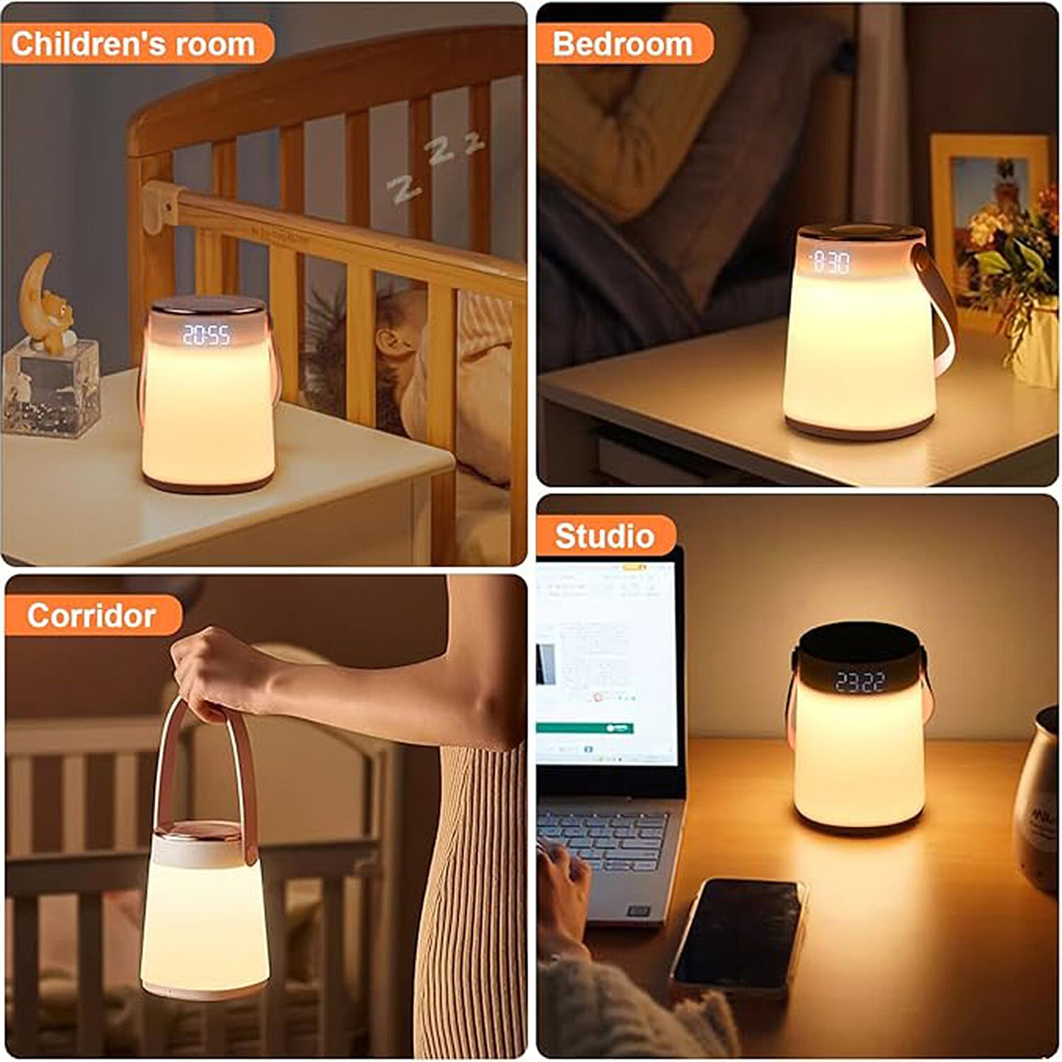 LED-Night-light-Alarm-Clock