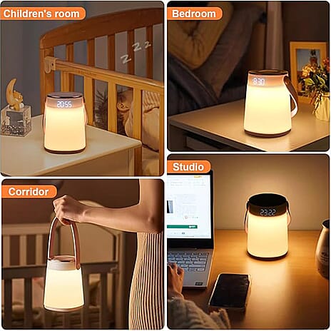 LED Night light- Alarm Clock