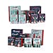 Christmas Gift Bags - Set of 16 with Classic Christmas Patterns