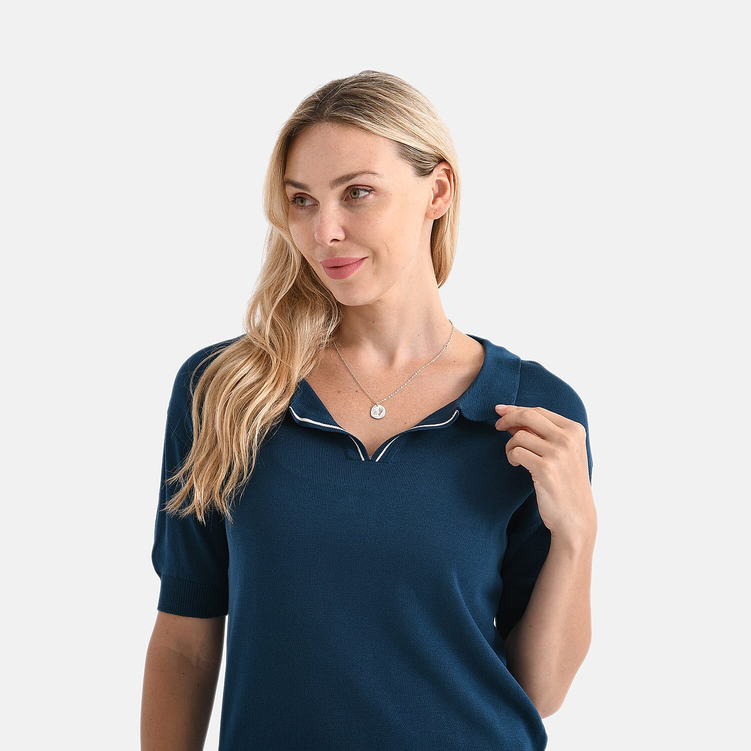La Marey V neck polo shirt