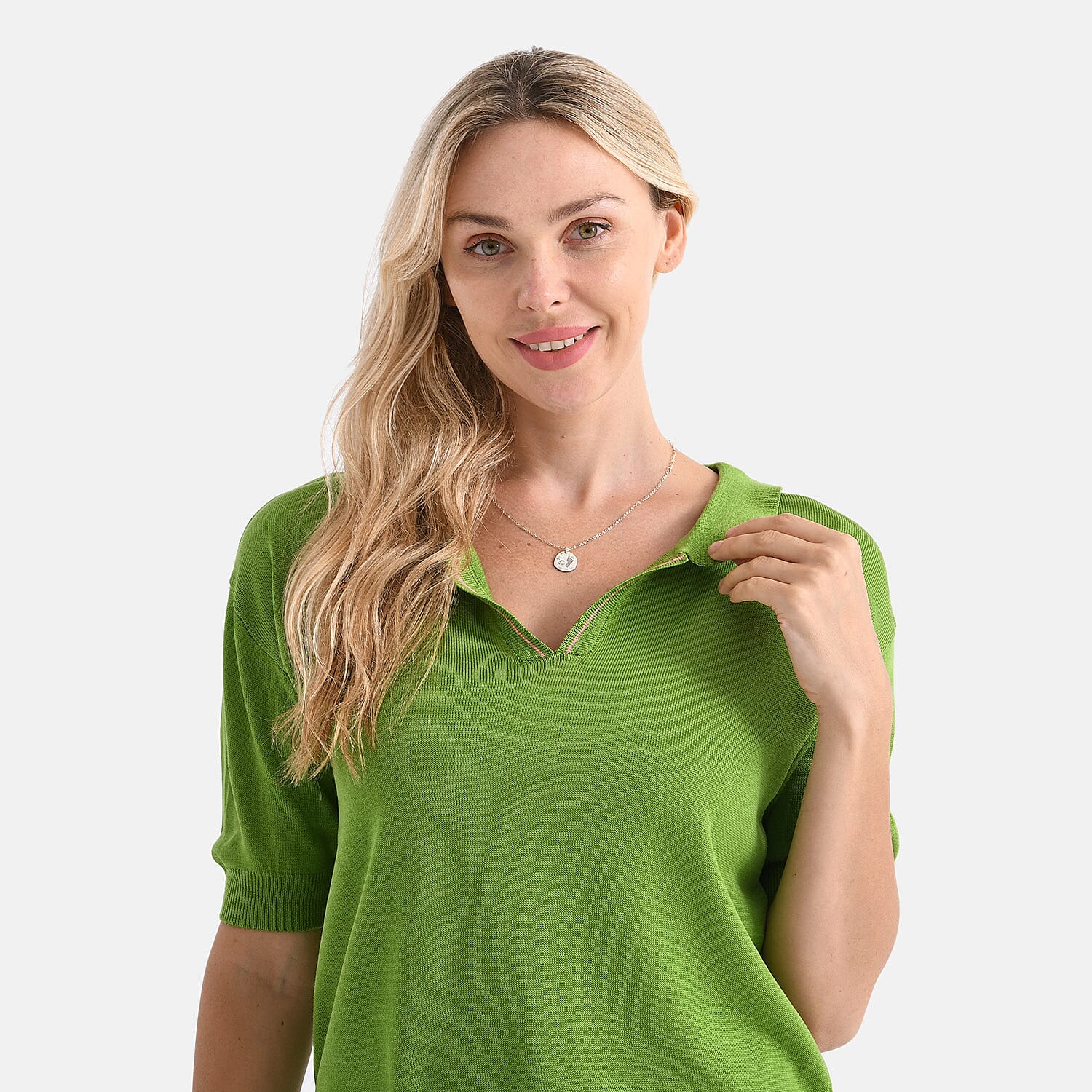 La Marey Shirt (Size - Small) - Green - Navy