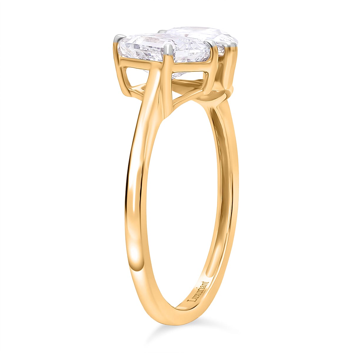 Luxuriant - 9K Gold SGL Certified (VS-EF) Lab Grown Diamond Ring