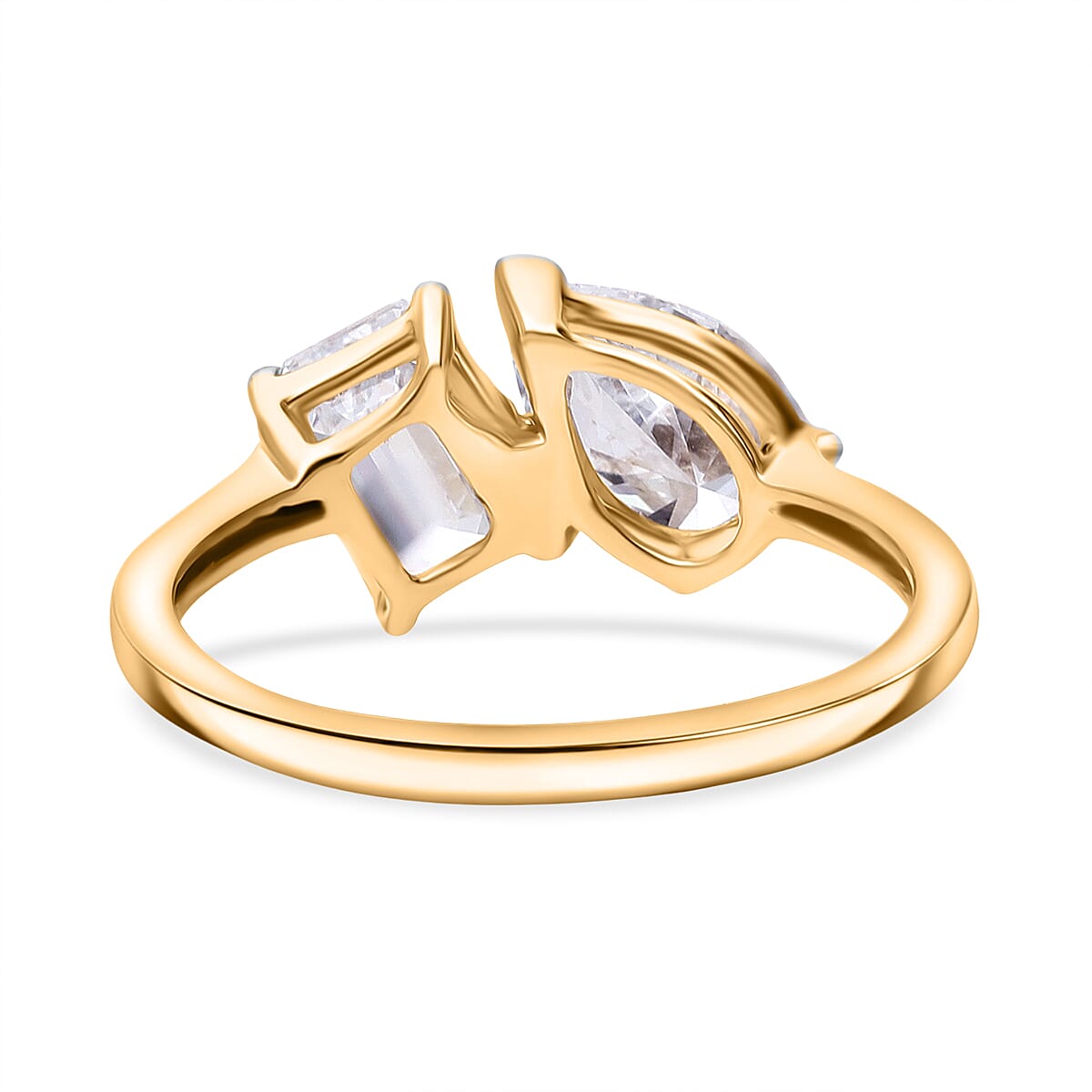 Luxuriant - 9K Gold SGL Certified (VS-EF) Lab Grown Diamond Ring