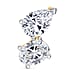 THE TOI ET MOI LUXURIANT 2 Ct. Lab Grown Diamond Emerald-Cut and Pear-Cut Pendant in 9K Yellow Gold SGL Certified
