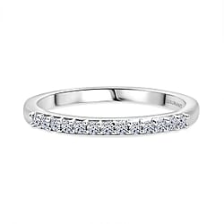 LUXURIANT Lab Grown Diamond Half-Eternity Ring (SI-GH)
