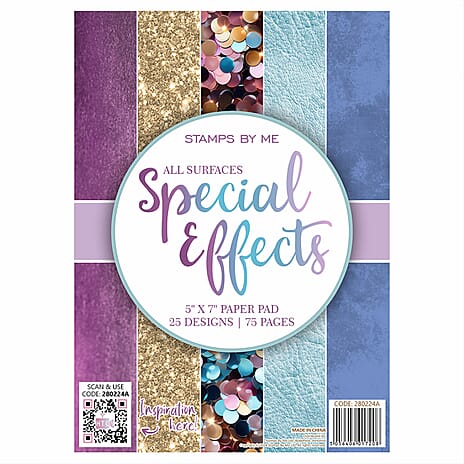 5 X 7 PAPER PAD 25 DESIGNS 75 PAGES