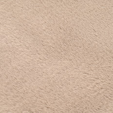 BLACK FRIDAY DEAL - SIGNATURE LUXE SUPERSOFT Long Faux Fur Rug with Foam Base (180 x 100 cm) - Beige