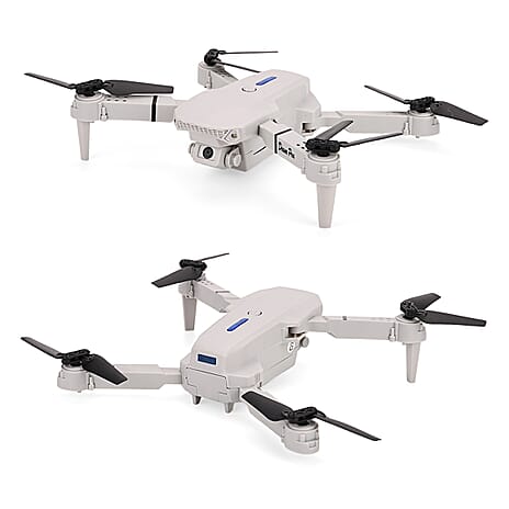 THE LAST CHANCE STOCK - Remote Control Foldable Drone with Double Camera - Grey