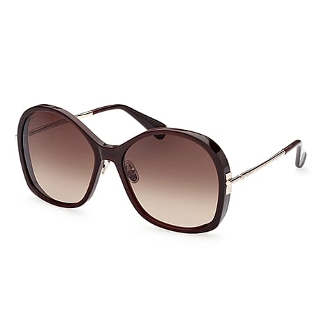 Max Mara Havana Round Sunglasses - Brown