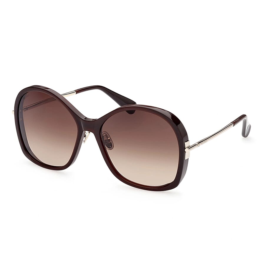Max Mara Havana Round Sunglasses - Brown