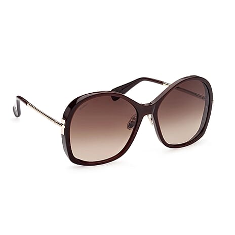 Max Mara Havana Round Sunglasses - Brown