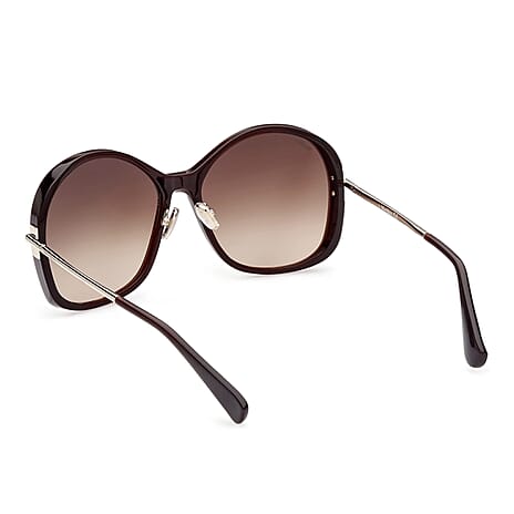 Max Mara Havana Round Sunglasses - Brown