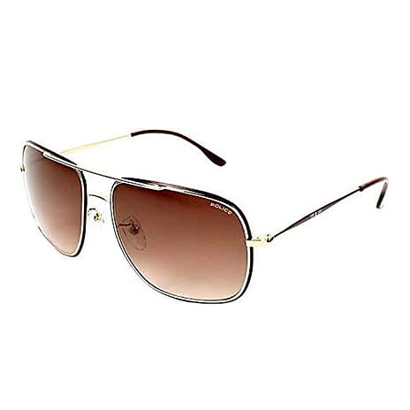 Police Square Sunglasses 8638 - Brown