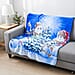 Snowy Christmas Digital Printed Cozy Fleece 220 GSM Blanket (130 x170cm)