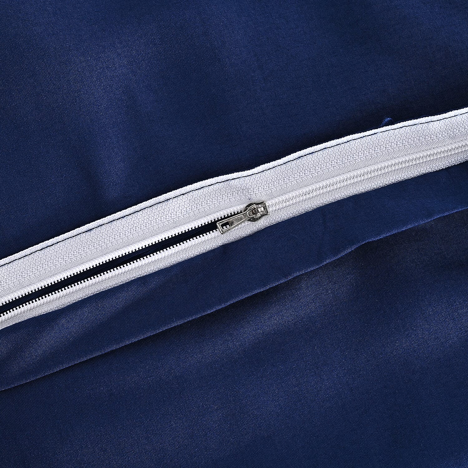 6 Piece Cotton Duvet Cover Set - Inc. 1 Duvet Cover, 1 Fitted Sheet with 2 Housewife and 2 Oxford Pillowcases