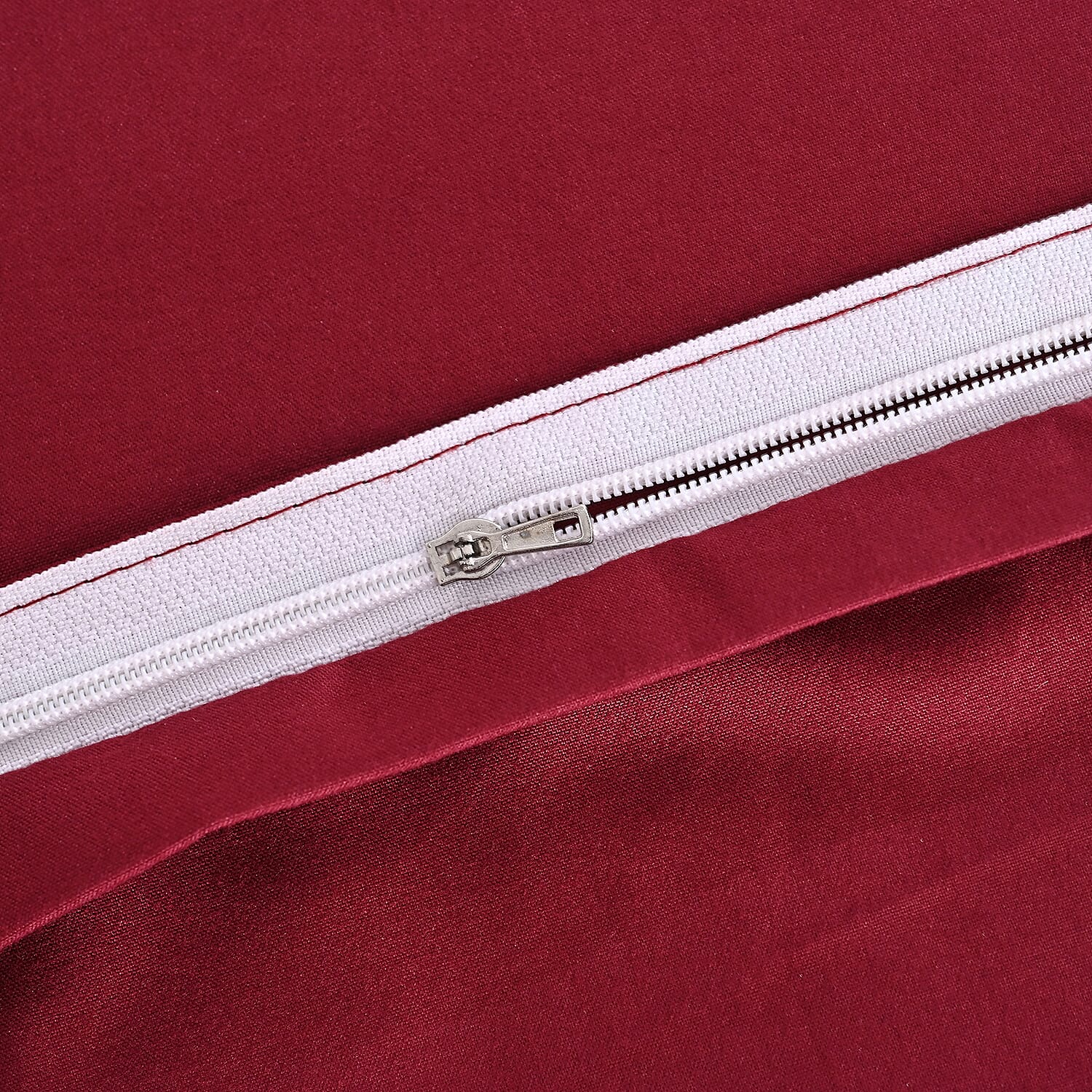 6 Piece Cotton Duvet Cover Set - Inc. 1 Duvet Cover, 1 Fitted Sheet with 2 Housewife and 2 Oxford Pillowcases