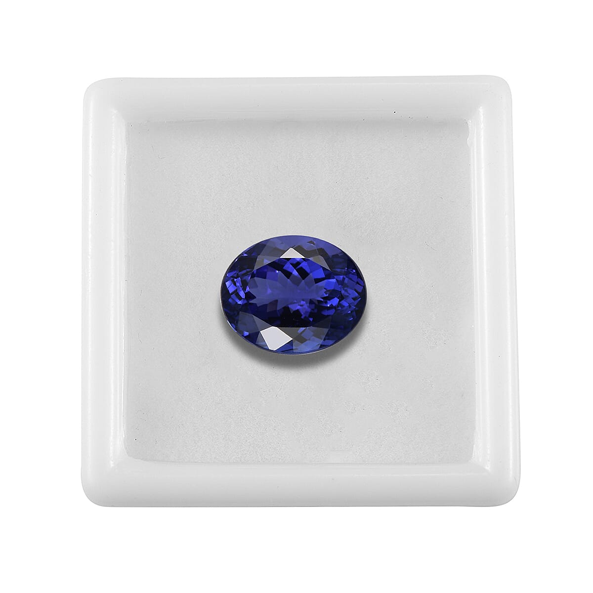 AAAA Tanzanite Oval Shape Gemstone 6.00 Ct.