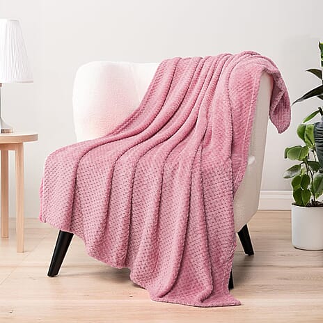 Super Soft Layer Blanket 270gsm (200x150cm) - Pink