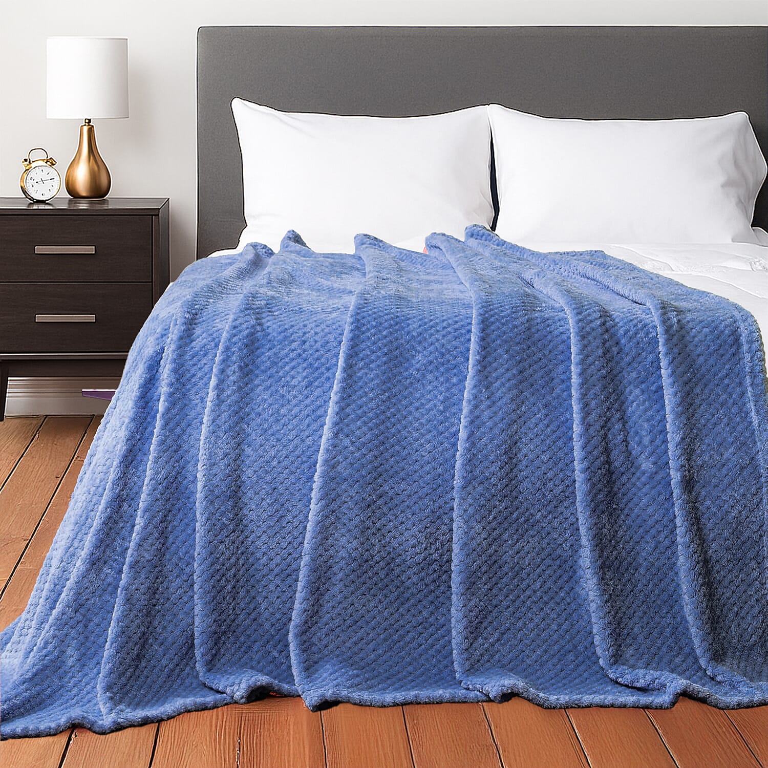 Super Soft Layer Blanket 270gsm (200x150cm) - Blue