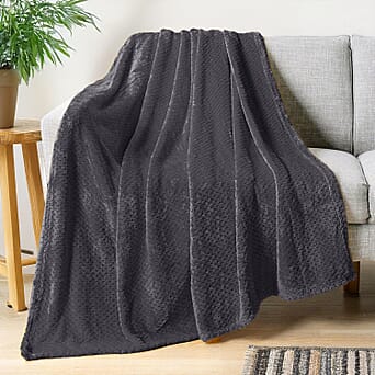 https://tjcuk.sirv.com/Products/81/8/8187307/Homesmart-Patterned-Blanket-Size-150x1-cm-Dark-Grey-Brown_8187307_1.jpg?w=342&h=342