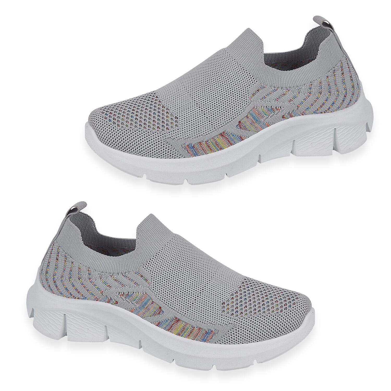 Urban Jacks Ladies Limoncello Fly Knitted Slip-On Shoe 