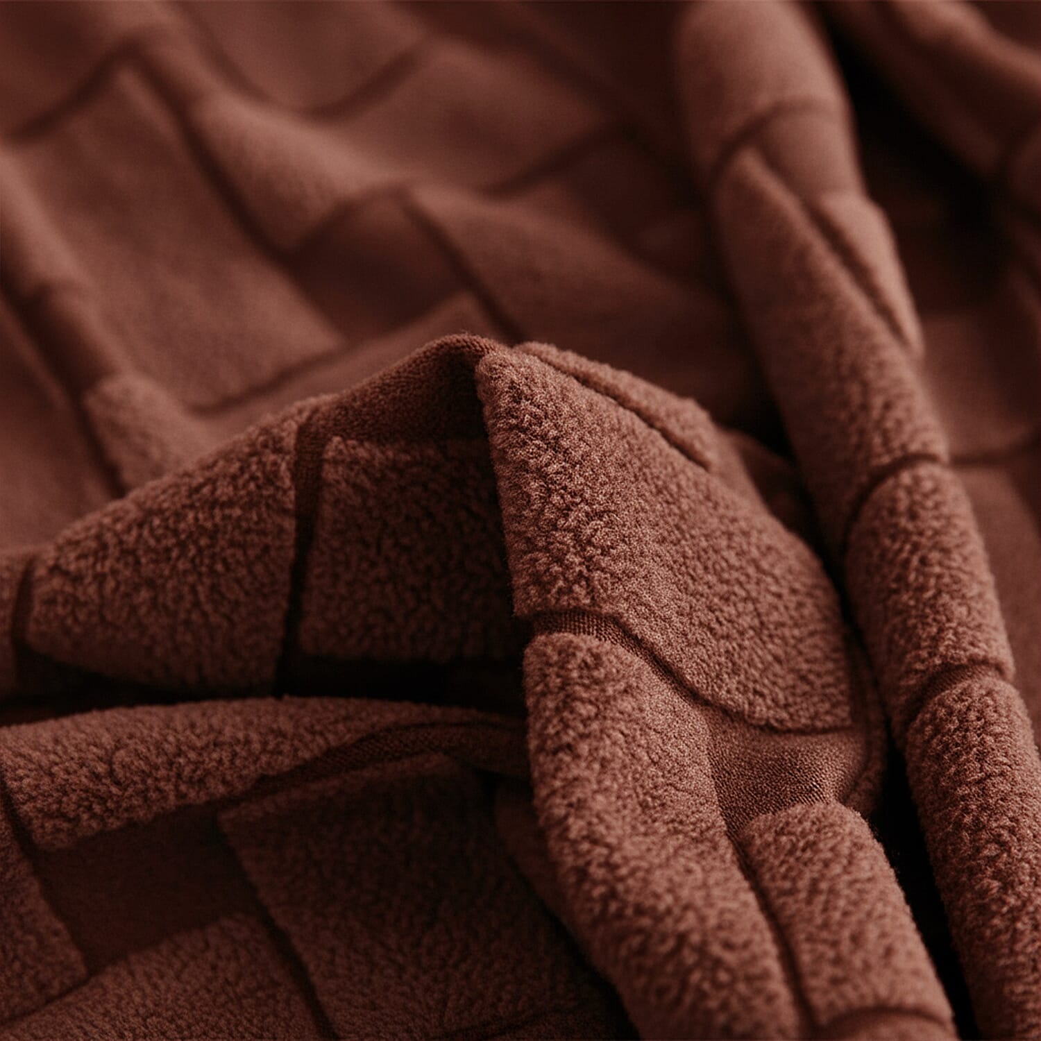 Hush Haven Sumptuous Quality Super Teddy Soft Blanket (200 x 150 cm) - Coffee