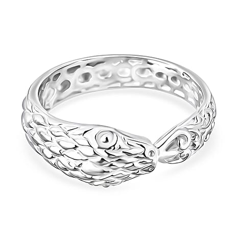 Royal Bali Collection Sterling Silver Dragon Ring