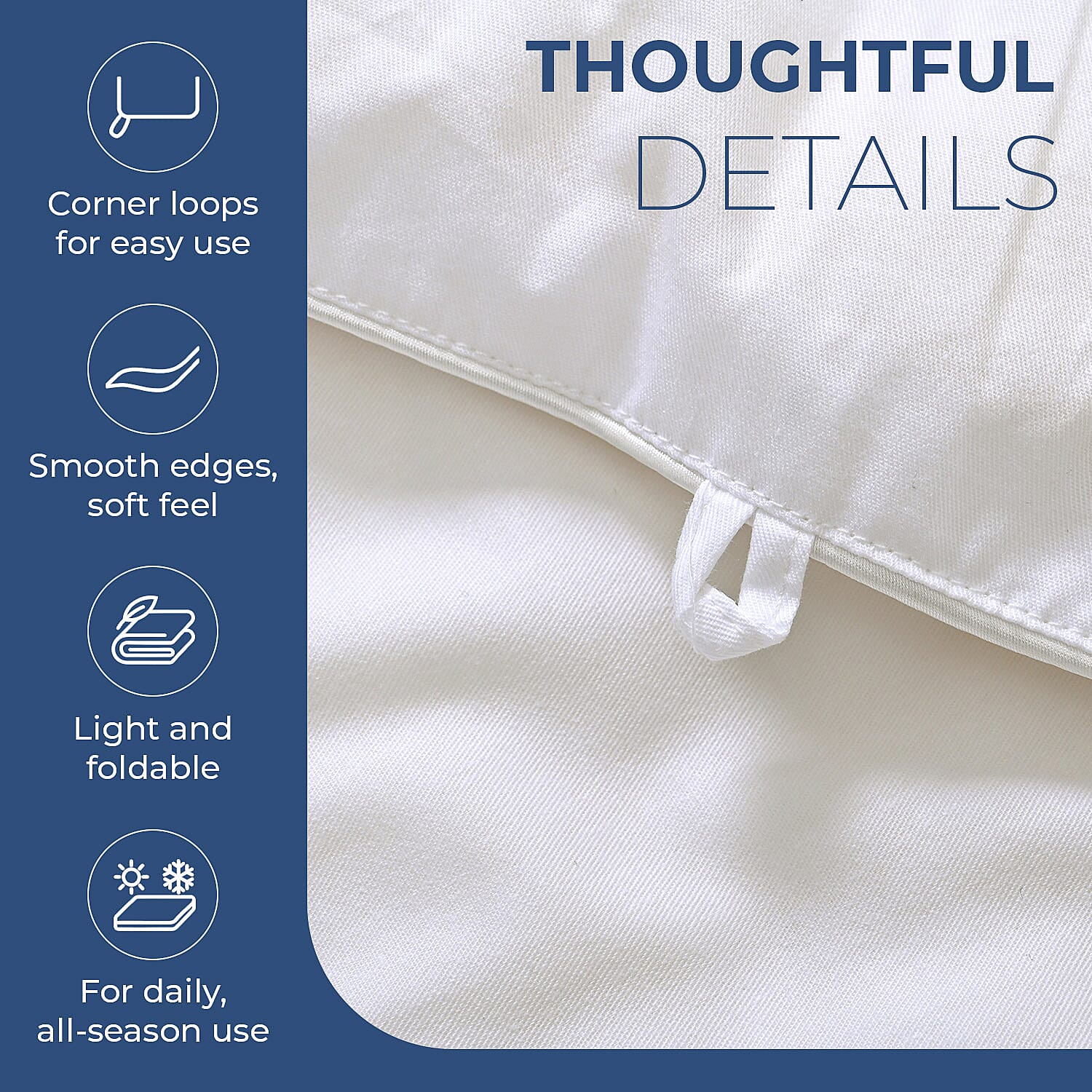 Decadently Beautiful 100% Mulberry Silk Duvet (King 225x220cm)