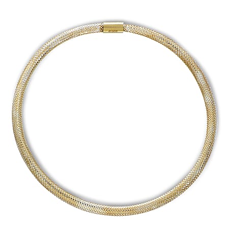 Maestro Tuscany Collection - 9K Yellow Gold Mesh Stretchable Bracelet (Size - 6 to 9)