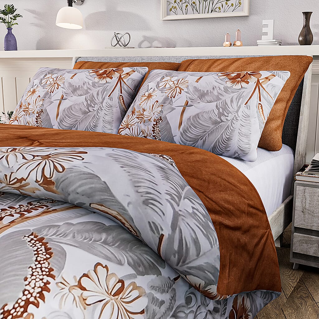 Hush Haven 3-Piece Comforter Set Inc. 1 comforter and 2 Pillowcases with 250 gsm Filling 