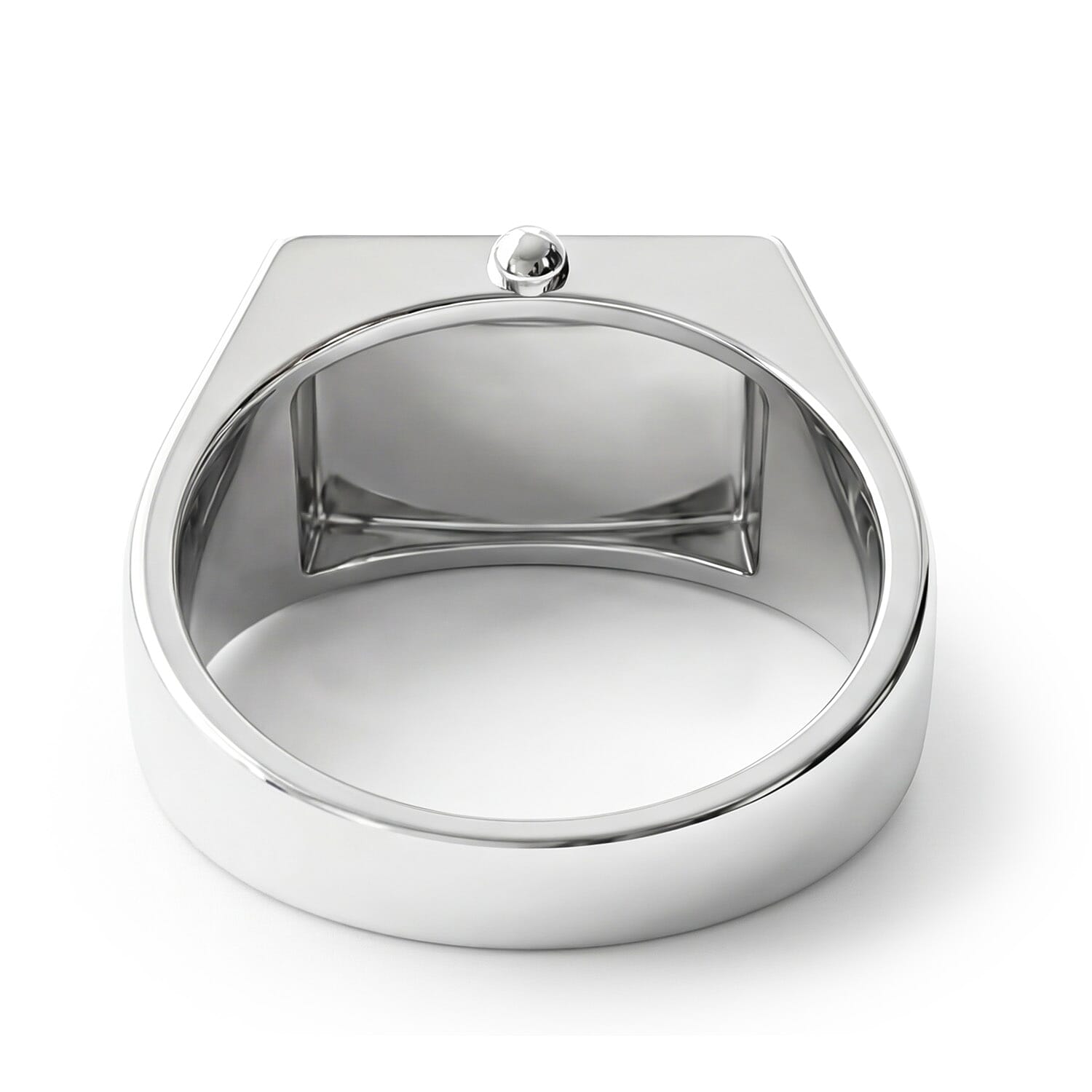 Biggest Close Out Deal- 950 Platinum Signet Ring, Platinum Wt.6.00 Gms.