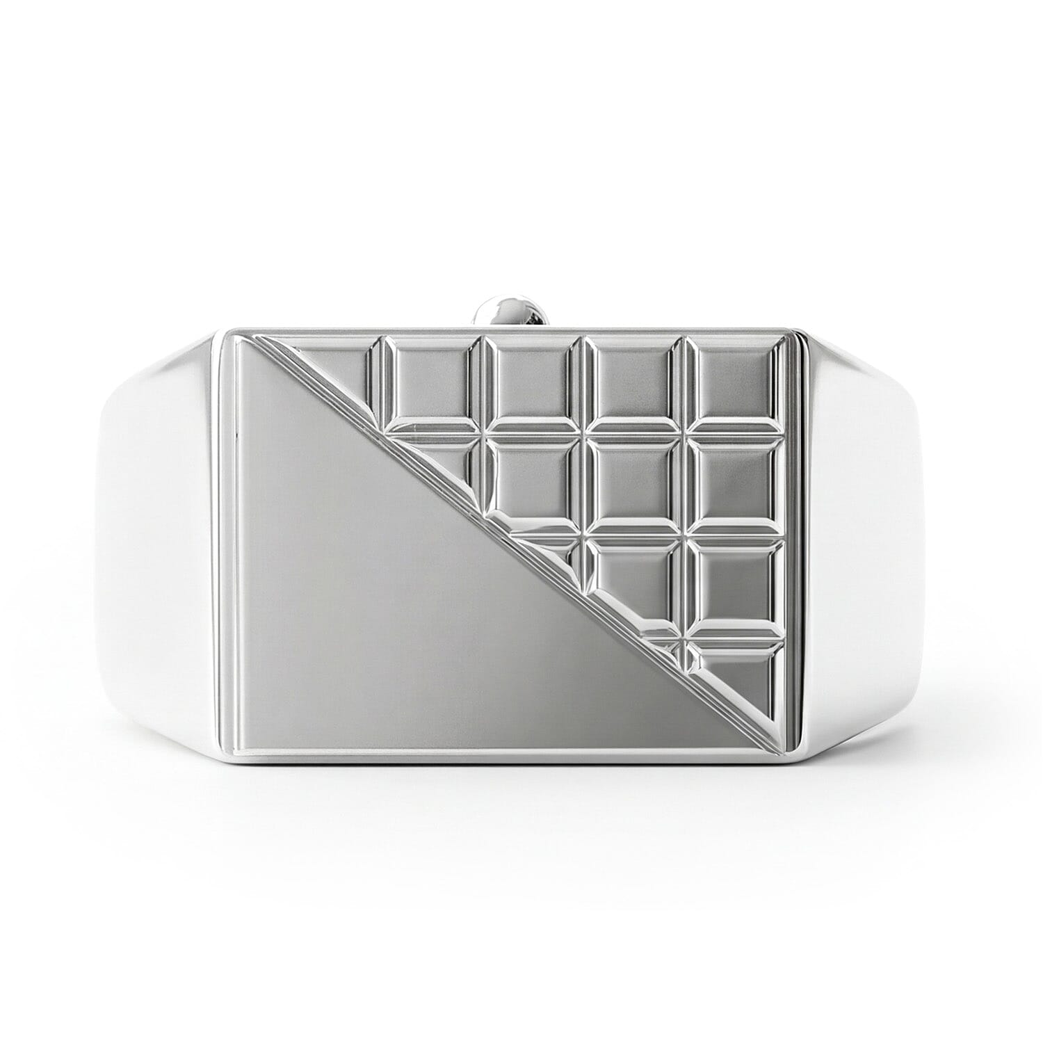 Biggest Close Out Deal- 950 Platinum Signet Ring, Platinum Wt.6.00 Gms.